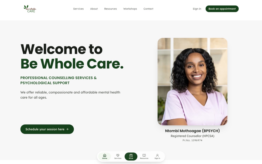 Be Whole Care